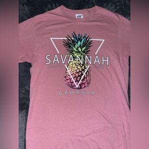 Savannah Georgia Paradise Resort Pineapple Tee